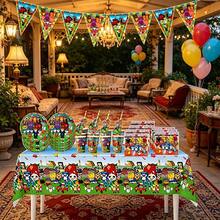 Roblox 51pcs Cartoon Tiger Party Supplies Set, Suitable For Birthday, Halloween, Graduation, Carnival, Wedding, Baby Shower, Christmas And Theme Parties - Steal a Brainrot Combination - View 5