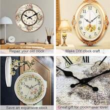 3 Sets Silent Quartz Clock Movement Kits With 16mm, 20mm, 23mm Shaft Lengths, For Wall Clock And Desk Clock Repair, Replacement And DIY, Suitable For Home And Office Decor, Heartwarming Gift For Clock Enthusiasts - Multicolor - View 11