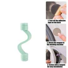 5pcs Washing Machine Cleaning & Maintenance Tool Set, Includes Front-Load Door Stopper, Drain Pan & Filter Removal Tools - Accessories - View 5