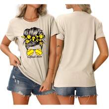 Women T-Shirts - 超米色 - 查看 2