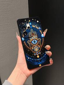 1件黑色磨砂觸感手機殼 單鏡頭孔 全包覆 趣味眼鏡圖案彩繪保護殼 相容 7/8/SE27P/8PX/ISXR/XSHAX11/11PRO/11PRONAX/12/12PRO/12PROMAX/12IINI/13/13PRO/13PROMAX/13MINI/14/14PRO/14PROIAX/14PLUS/15/15PRO/15PROMAX/15PLUS/16/16PRO/16PROMAX - 彩色 - 查看 5