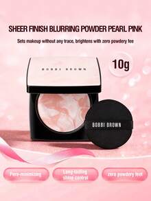 Bobbi Brown Boran Translucent Soft Focus Loose Powder Pearl Pink - Berat Bersih 0,35 Oz/10g - Merah Muda Mutiara - View 1