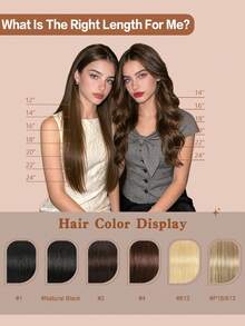 YILITE 7pcs 110-120g Natural #1B Natural Black Clip In Hair Extensions Real Human Hair Remy Human Hair Extensions Double Weft Straight Clip Ins For Women - S1B - View 9