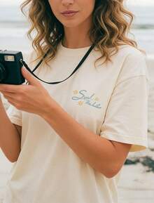 Women T-Shirts - 米白色 - 查看 6