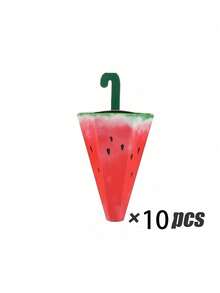 10/5pcs Watermelon Gift Boxes, Summer Fruit Themed Gift Packaging Boxes, Suitable For Baby Shower, Gender Reveal Party, Birthday Party, Pool Party, Beach Party, Etc., Baby Shower Gifts For Guests, Baby Shower Supplies, Baby Shower Gift Boxes, Beach Party - Multicolor - View 7