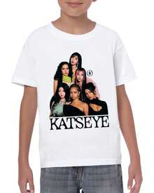 Camiseta unisex de grupo de K-pop, camiseta de mujer, atuendo de verano, ropa urbana, camiseta elegante de talla grande, top 100% algodón. - Blanco - Ver 2