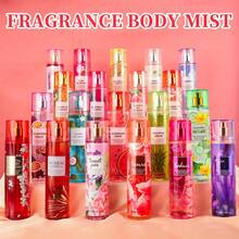 Wish 20 Varieties Of Women's Body Mist Perfume Spray, 8 Fl.Oz Long-Lasting Floral Fruity Spray With Non-Greasy Alcohol-Based Formula. Suitable For Hair & Body, Ideal For Parties, Dates & Gifting. Lightweight And Smooth Application.Valentine's Day Gift - Oriental Cherry Blossom - 查看 5