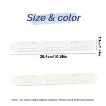 2 Sets Self-Adhesive Drawer Slides, Easy Installation, Multi-Purpose Storage Guide Rails, DIY Organizer Parts, Suitable For Kitchen, Bathroom, Wardrobe, Dorm Cabinet - A - View 13