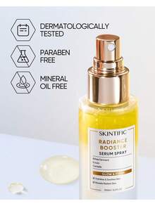 SKINTIFIC PDRN 亮采面部噴霧，雙相面部噴霧含 PDRN 和菸鹼醯胺，瞬間打造玻璃肌光澤，適合所有膚質，亮白保濕面部噴霧，3.3 Fl Oz - 光輝強化劑 - 查看 9