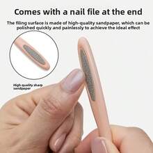 2-In-1 Nail Polishing U-Shaped Nail Clipper, 1 Set, Built-In Nail File, Can Remove Dead Skin, Suitable For Home Care, Nail Salon, Suitable For Women And Girls, Halloween And Christmas Gift - Multicolor - View 4