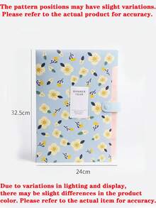 5/1pc Minimalist Floral Expanding File Folder Portable Folder Bag Document Organizer For College Students Workers, Durable Multi-Pocket A4 Paper Holder To Keep Worksheets Receipt Daily Office Supplies For Back To School Study School Supplies - Multiple Styles - View 14