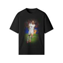 Camiseta del Ganador Mikel Merino - Camiseta de Celebración del Fútbol Español - Negro - Ver 7