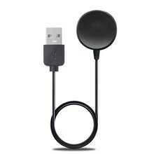 EIGIIS 1pc Watch Charger Compatible With Galaxy Watch 6/4/3/5pro, Wireless Magnetic Fast Charging (Black) - View 8