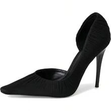Women's Elegant Pump - 8 + Black - View 8