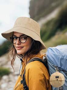 1pc Quick-Dry Sun Protection Men's Bucket Hat, Solid Color, Breathable, Lightweight, Non-Stuffy, Foldable, Suitable For Outdoor Activities, Sports, Cycling, Women's Hat, Travel, All Seasons - Multicolor - View 8