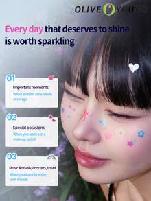 Olive Young Care Plus Acne Patch TWINKLE EDITION - TWINKLE EDITION (64 Sheets) - View 4