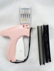 1 Set High-Speed Clothing Tag Gun - 1000 Barbs, 5 Needles, DIY Clothing Tag Making, Suitable For Clothing Price Tags - Multicolor - View 9