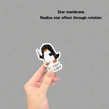 All Fight No Fight Cartoon Sticker, Suitable For IPad, Phone Case, Water Bottle, Book, Laptop, Notebook, Car Glass, Diary, Desk, Suitcase - Star Film - View 11