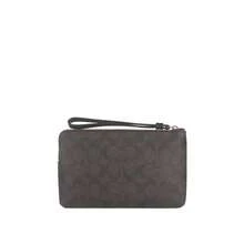 Coach Printed Ladies' Clutch Bag CZ277IMXAQ - 胡桃木色佐黑色CZ277IMXAQ - 查看 5