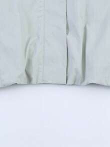 Women's Solid Color Casual Versatile Daily Long Sleeve Jacket - Baby Blue - View 9