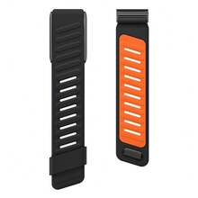 Silicone Dual-Color Watch Band Compatible With 5.0, Adjustable Sports Replacement Wristband, Suitable For Men And Women. Multiple Colors Available. - 25mm - View 14