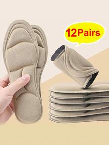 12 Pairs Beige