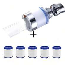 1pc Bathroom Faucet Filter, Faucet Filter, Screw-On Faucet Filter Purifier, Kitchen Sink Water Filter Removes Chlorine, Fluoride, Heavy Metals And Hard Water In Home Kitchen And Bathroom - View 6