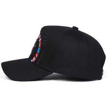 1pc Men's CA Trucker Hat, Personalized Letter Embroidered Baseball Cap, Street Fashion 5-Panel Hat, Outdoor Sun Protection Casual Hat, Spring/Autumn Travel, Beach Vacation - Multicolor - View 5