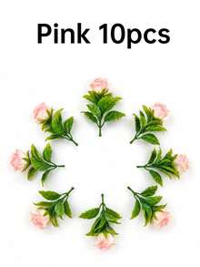10/20pcs Artificial Roses, Flocked Material Soft Touch 10cm/4in, Suitable For Wedding Decor, Bridal Bouquet, Home Decor, Anniversary, Birthday Party, DIY Crafts, Floral Centerpiece, Party Backdrop, Outdoor Garden Decoration - Rose - View 13