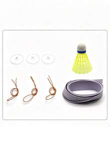 1pc Badminton Power Training Device, Single Player Solo Training Tool For Indoor Badminton Practice - Multicolor - View 7