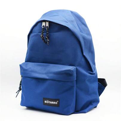 Mochila Clásica de Oxford Ligera 367g, Mochila Escolar para Adolescentes, Mochila de Viaje Diaria Multibolsillos Disponible en Negro, Azul y Rojo Granate