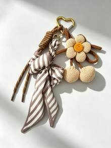 1pc Cute Leather Strawberry Keychain Bag Charm, Keyring Pendant For Women's Shoulder Bag, Tote Bag Charm, Keychain Pendant - Multicolor - View 15