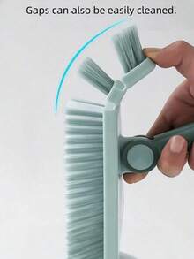 1pc Bathroom Floor Brush Set, Adjustable Length, Stiff Bristles For Powerful Cleaning, Suitable For Cleaning Bathroom Walls, Floors And Corners, Great Helper For Home Cleaning, Perfect For Back To School And Halloween Cleaning - Multiple Styles - View 3