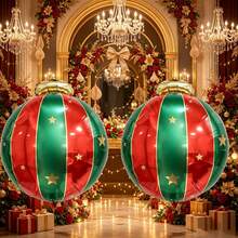 2pcs 27 Inch Large Christmas Theme Hanging Party Decoration Balloons - View 1