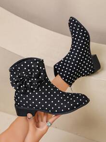 Black Polka Dot