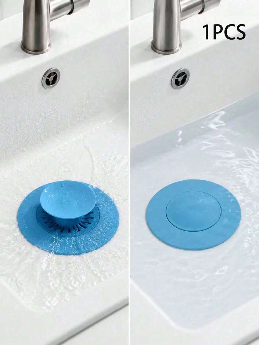 1個通用型2合1廚房水槽排水塞,附高品質矽膠濾網,防堵塞彈跳式排水塞,適用浴缸、淋浴間與水槽的毛髮收集濾網,易拆卸清洗 - 彩色 - 查看 1