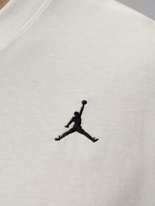 Jordan Men's AS FIRST CLSS 85 SS Crew Short Sleeve Knit Collarless T-Shirt TIW1598-133 - White - View 4