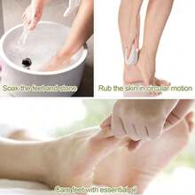 Batu Apung Alami, Alat Perawatan Kaki yang Dapat Digunakan Kembali, Penghapus Kapalan Kaki dan Tangan, Penghapus Kapalan Batu Apung, Set Alat Perawatan Kaki Profesional, Penggosok Kaki, Cocok untuk Kapalan Parah dan Kulit Mati pada Kaki dan Tangan - MultiWarna - View 6