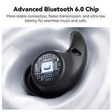 HTC NE76 Wireless Earbuds - Upgraded Ultra-Soft In-Ear Headphones, Wireless 6.0 Earbuds, Suitable For Side Sleeping, Invisible Flat Mini Design, Suitable For Travel And Side Sleeping, Excellent Sound Quality - View 7