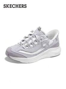 Skechers 斯凱奇 D'LITES系列復古拼接老爹鞋熊貓鞋運動休閒鞋 - 淡紫色 - 查看 1