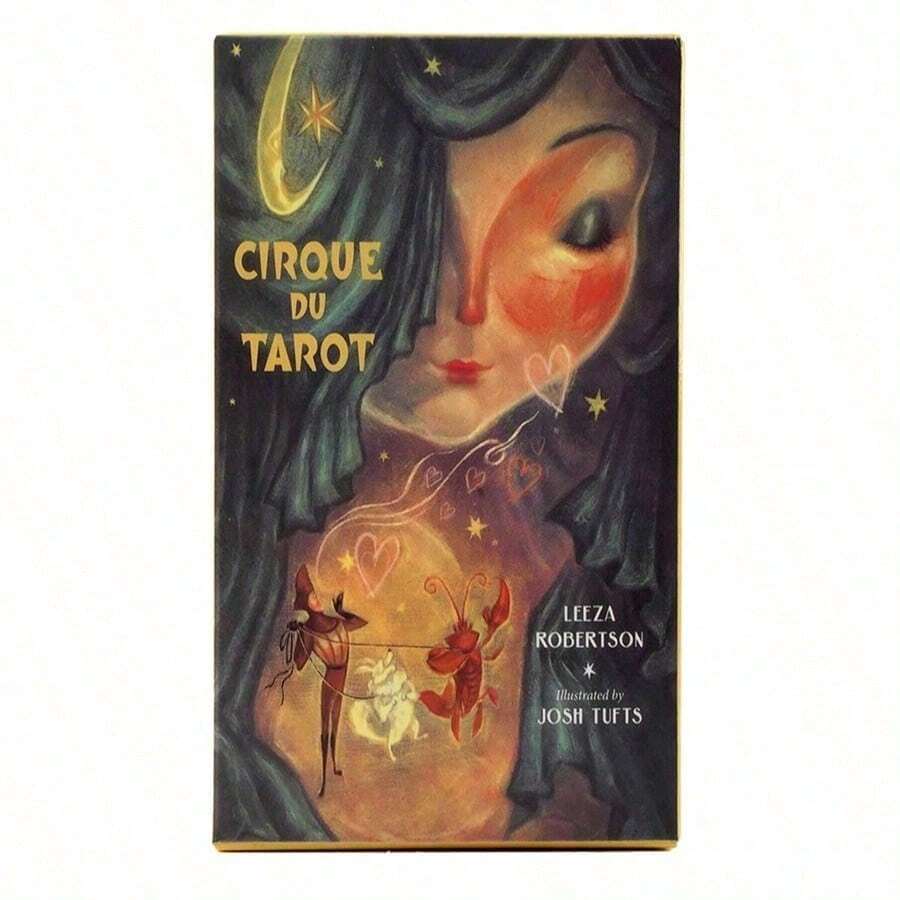 1 buah Kartu Kertas Cirque Du Mystery Permainan Ramalan Nasib untuk Pesta dan Acara Kumpul-kumpul - Krem - View 1