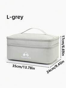 1pc Red Portable Double-Layer First Aid Kit, Epidemic Prevention And Health Kit, Home Life Rescue Kit, Outdoor Emergency Epidemic Prevention And Storage Bag The Actual Product Does Not Contain Any , It Only Sells Storage Bags - As Picture - View 25