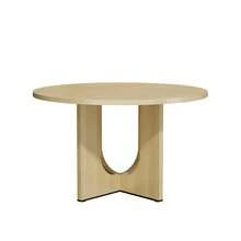 Round Dining Table - 120 X 120 Cm, Scandinavian Style - 橡木 - 查看 7