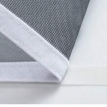 1 pieza Malla autoadhesiva para ventana, red invisible contra insectos para uso doméstico en verano, fácil de instalar - Malla gris con ribete blanco - Ver 7