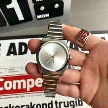 Casual Men's Unique Millennium Vintage Niche Design Cool Hip-Hop Minimalist Style Premium Quartz Movement Watch - one-size - View 12