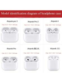[Customized] Personalized Customized Golden Letters Name Fabric Texture Pattern Luxury Earphone Case Compatible With AirPods 1/2 3 4 Pro 2 3 Protective Case - Multicolor - View 2