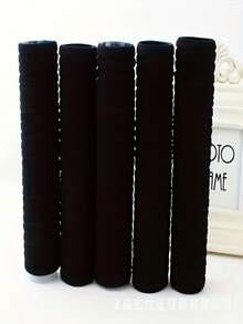 200/100/50/20 Stück schwarze nahtlose Nylon-Haargummis, hohe Elastizität, nicht schädigend, dick und weich, Ponytail-Haarbänder, geeignet für Frauen, Teenager und Erwachsene, für dickes, lockiges oder glattes Haar, starke hoch elastische Haargummis für Fitness, Sport, Yoga, Laufen, rutschfeste Haaraccessoires - Schwarz - Übersicht 3