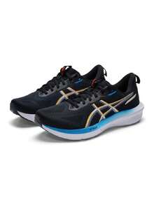 Asics Men's Running Shoes GT-142 2026 Summer New Breathable Stable Support Sports Running Shoes 1011C077-004 - Black/Orange - View 7