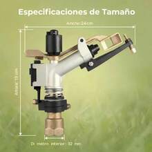 High-Performance Agricultural Irrigation Sprinklers For Farms With Adjustable Spray Angle For Optimal Coverage - A - View 11