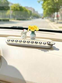 1pc Rabbit Shaped Temporary Parking Phone Number Plate, Concealable Number Plate For Car - Number Plate - View 12